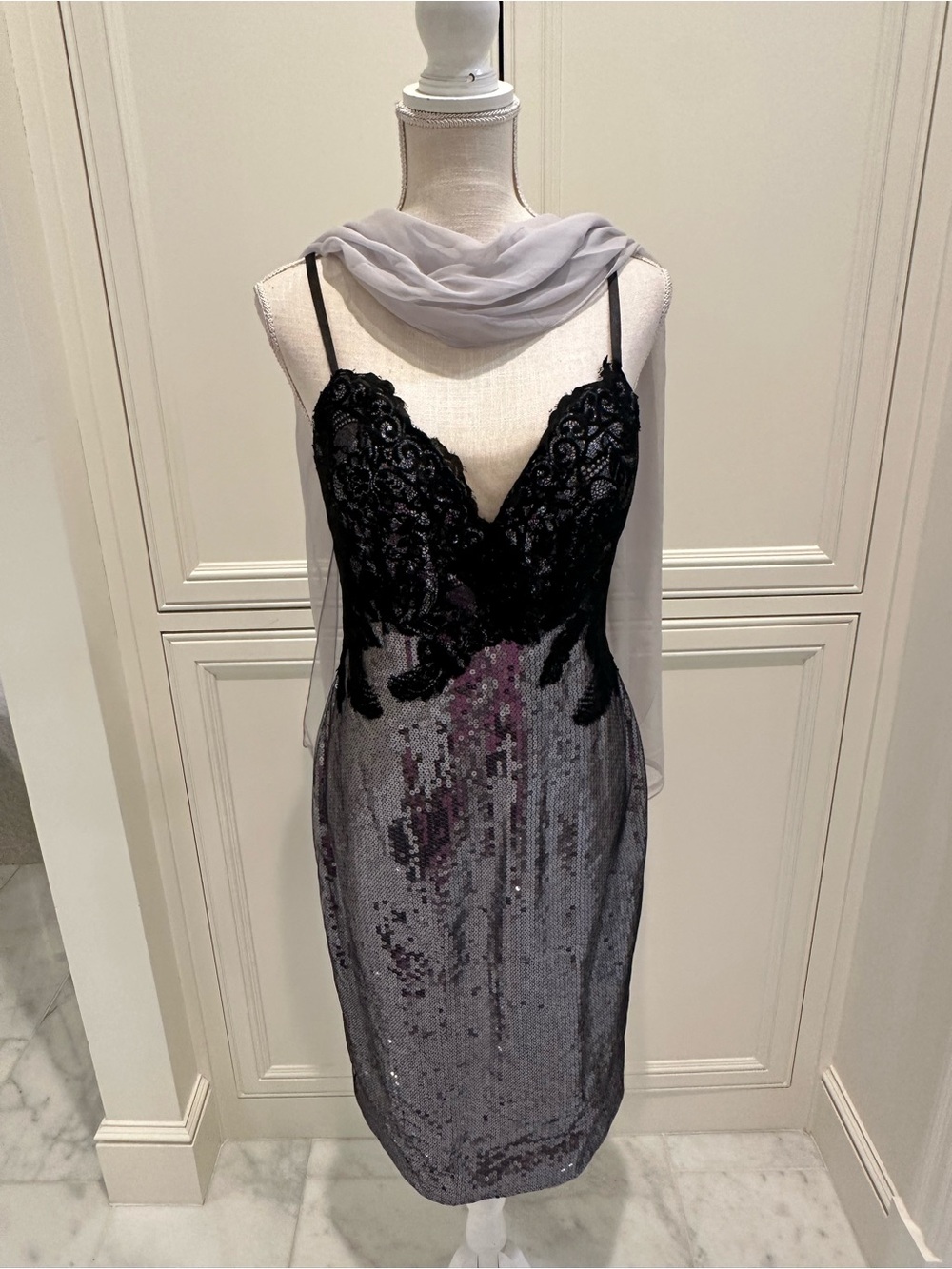 Alberto Makali sequin dress